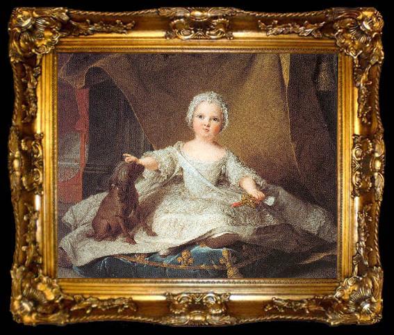 framed  Jean Marc Nattier Marie Zephyrine of France as a Baby, ta009-2
